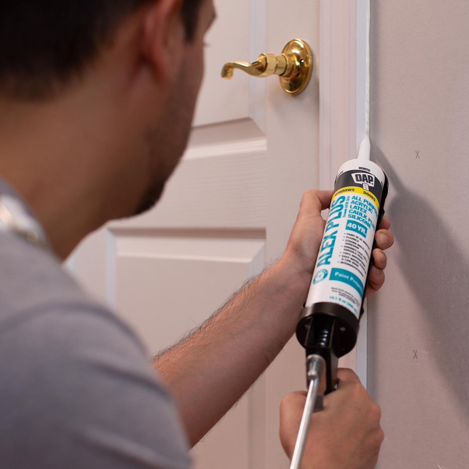 DAP Alex Plus Clear Acrylic Latex All Purpose Caulk 10.1 oz