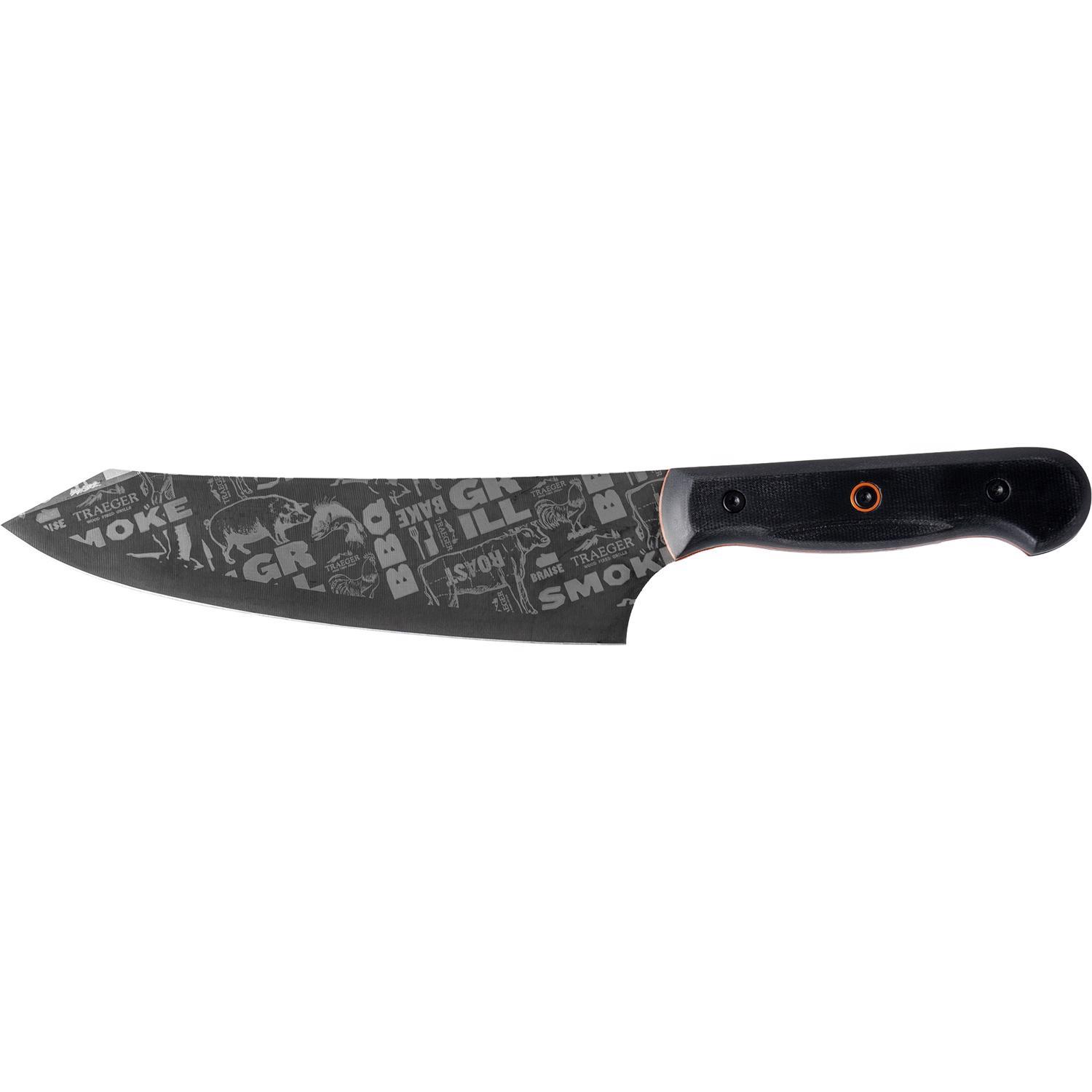 Traeger Stainless Steel Silver Carving Knife