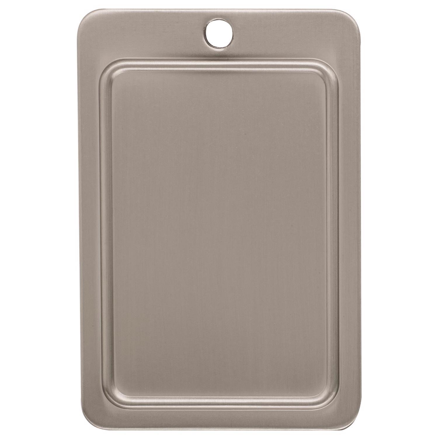 Amerock Contemporary Bar Cabinet Pull 3 in. Stainless Steel Silver 1 pk