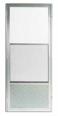 Croft Self-Storing Storm Door Self-Storing Imperial Style 161 80 in. x 32 in. Aluminum Right 32 in.