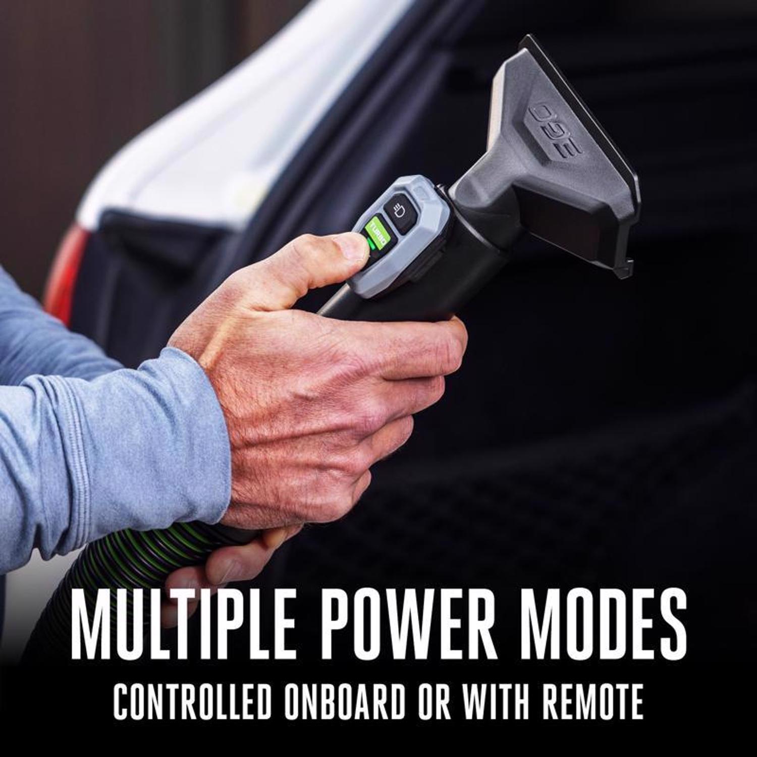 EGO Power+ WDV0904 9 gal Cordless Wet/Dry Vacuum Kit (Battery & Charger) 56 V W/ 5.0AH BATTERY