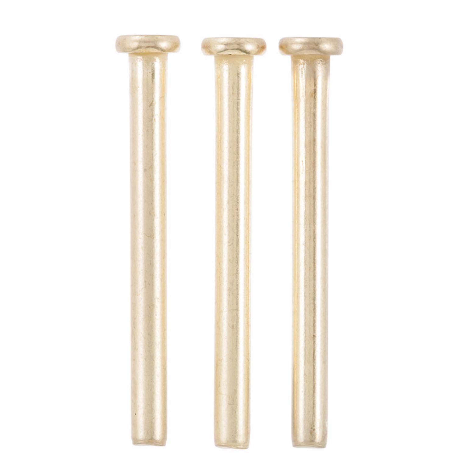 Ace 3 in. L Satin Brass Hinge Pin 3 pk