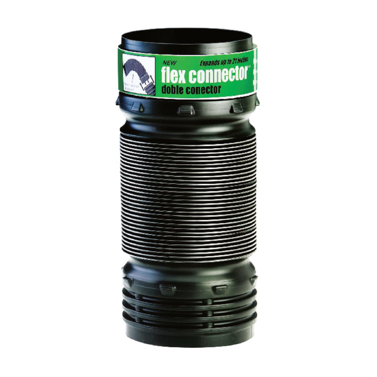 Flex-Drain 4 in. Snap X 4 in. D Snap Polypropylene 0.4 in. Bend Elbow 1 pk