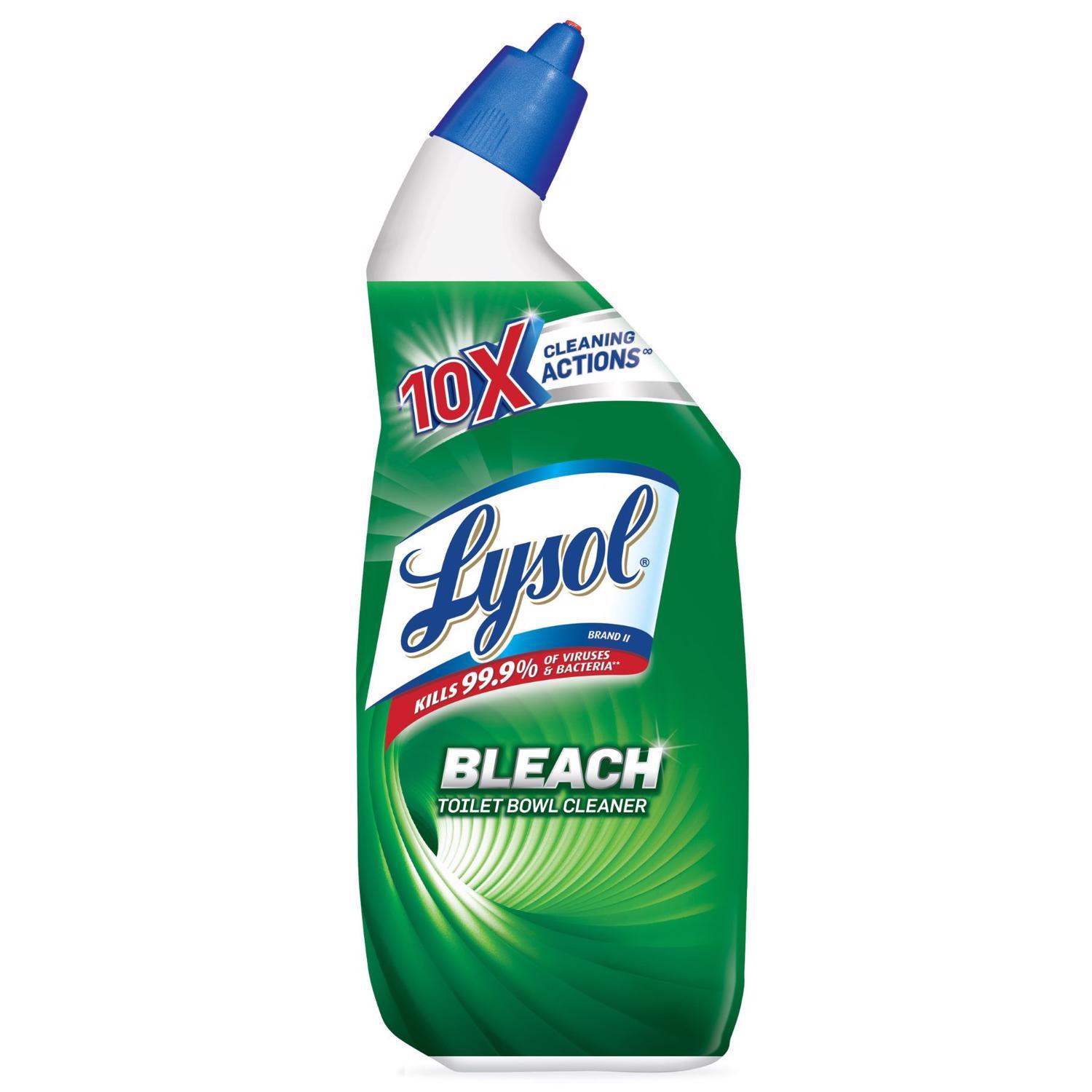 Lysol Clean Scent Toilet Bowl Cleaner 24 oz Liquid