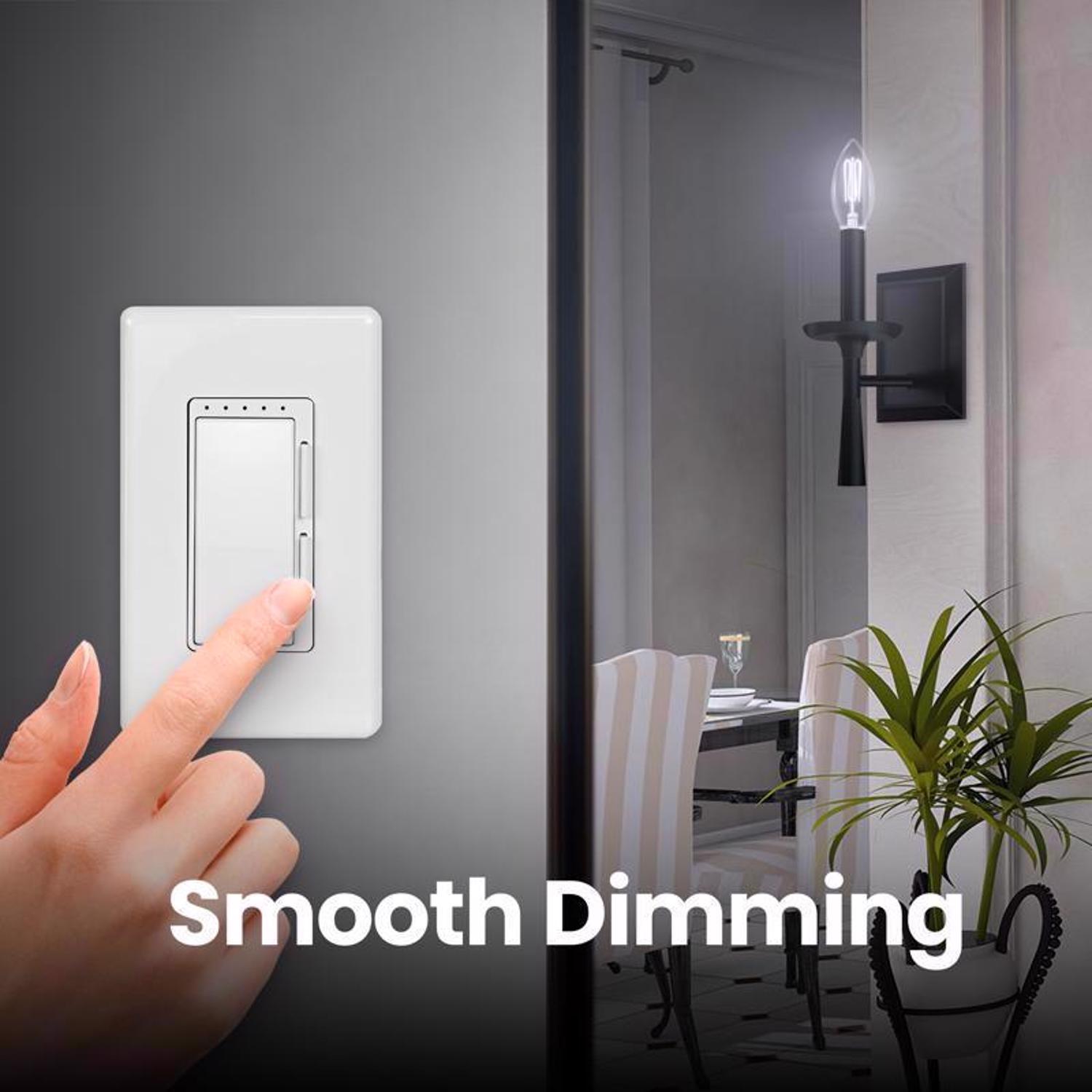 Feit B10 E12 (Candelabra) Filament LED Bulb Daylight 40 Watt Equivalence 2 pk