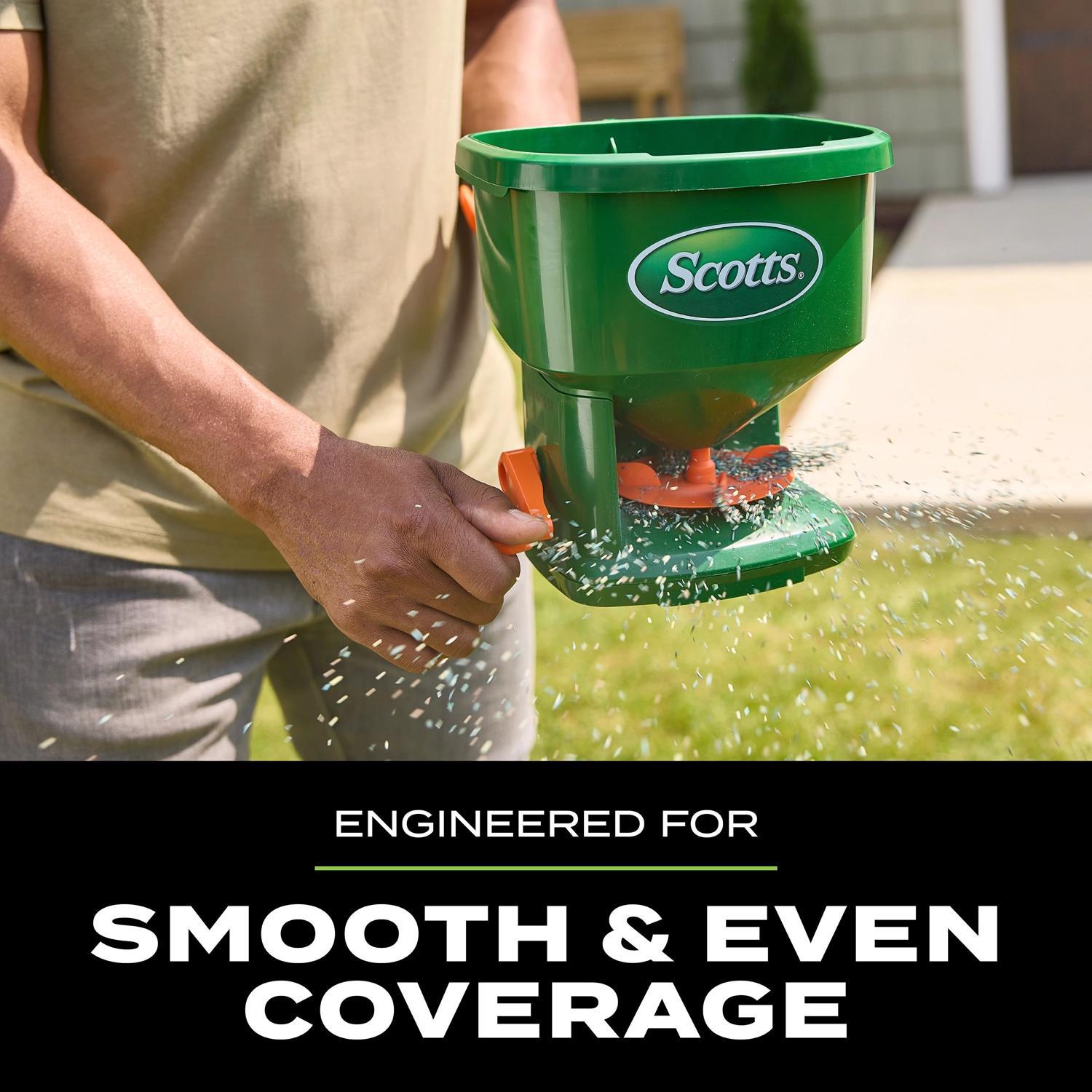 Scotts Whirl Handheld Spreader For Fertilizer/Ice Melt/Seed