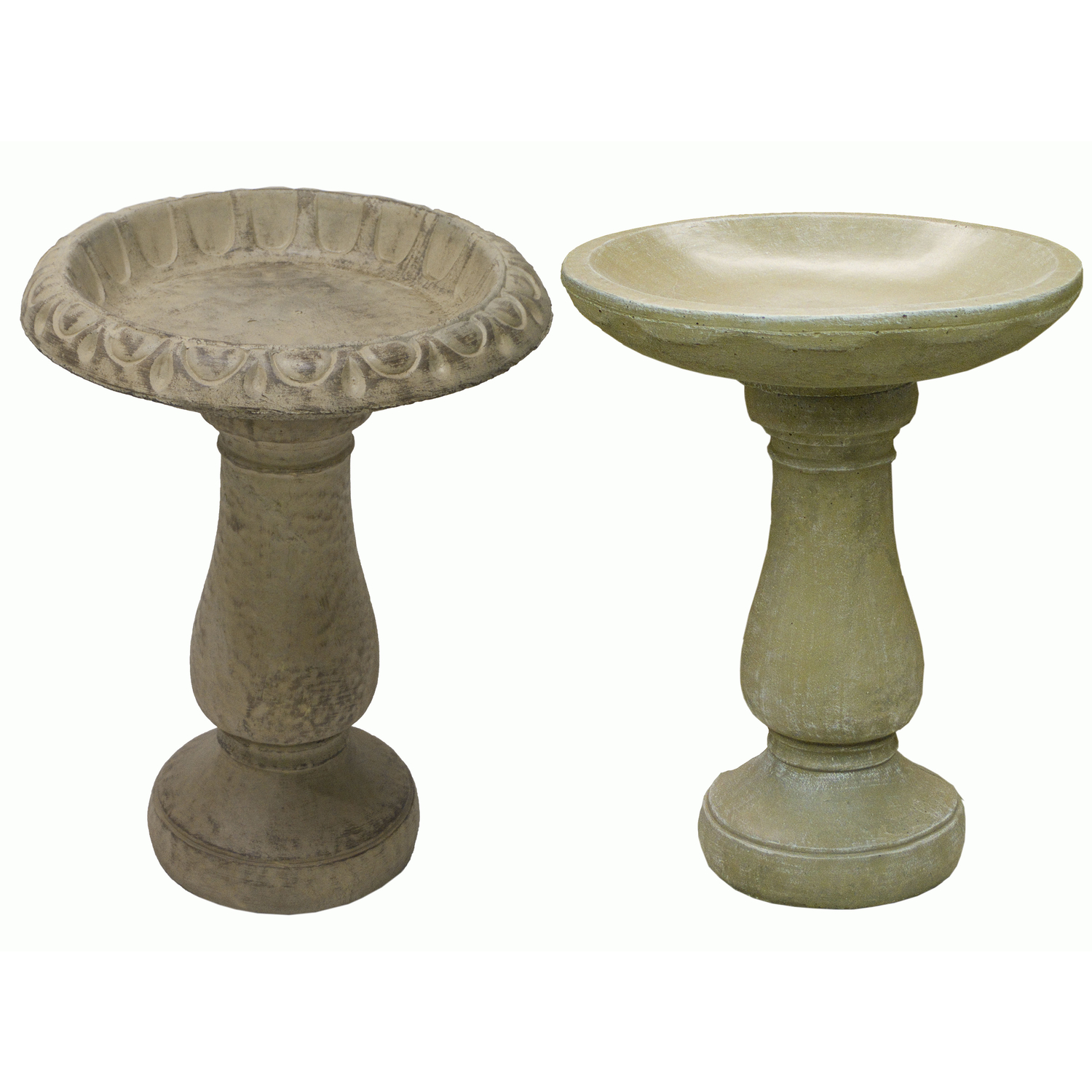 Athens Stonecasting Bird Bath Assorted Styles