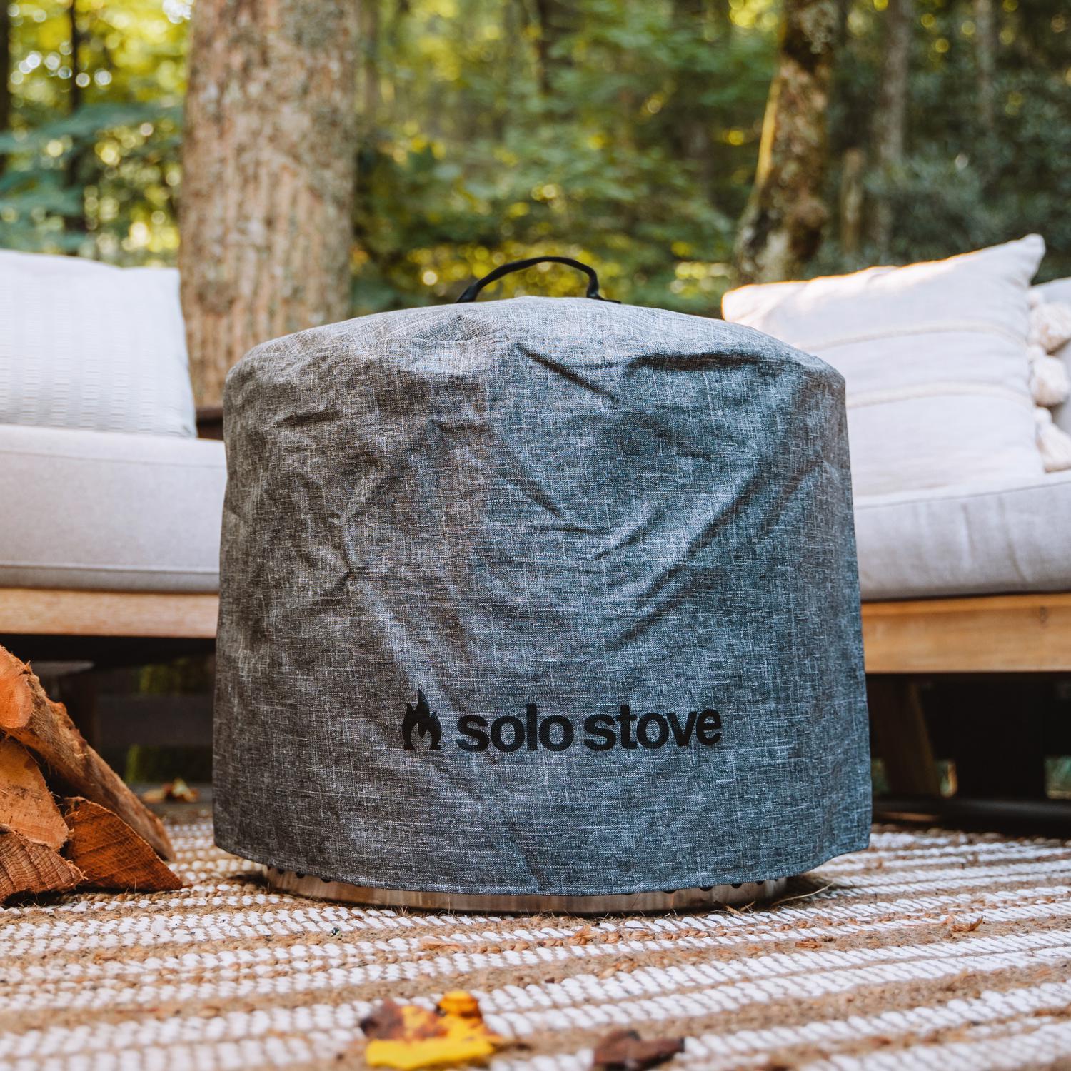 Solo Stove Bonfire PVC Coated Polyester Fire Pit Cover 16 in. H X 22 in. W X 22 in. D