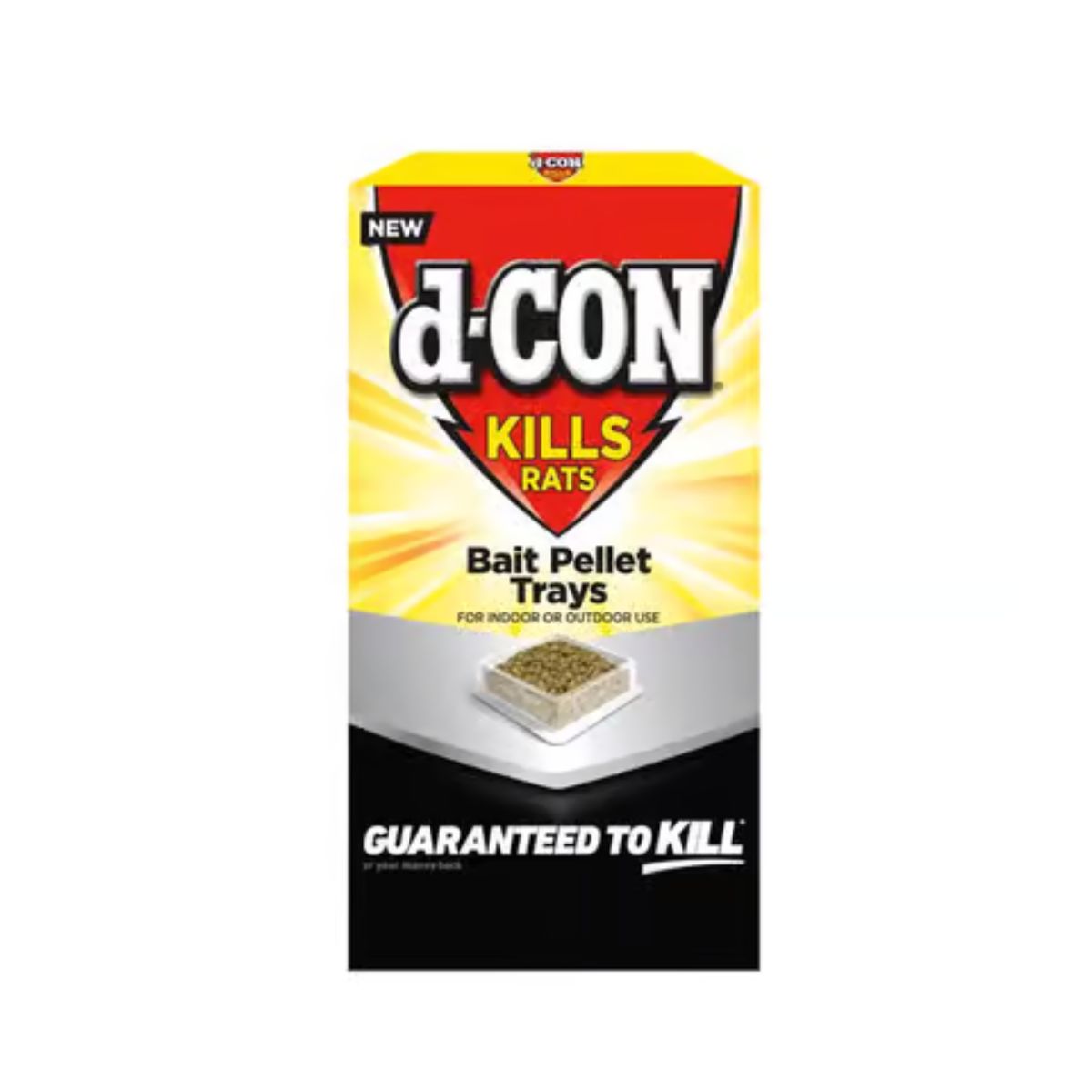 d-CON Toxic Bait Tray Pellets For Mice and Rats 6 oz. 1 Pack