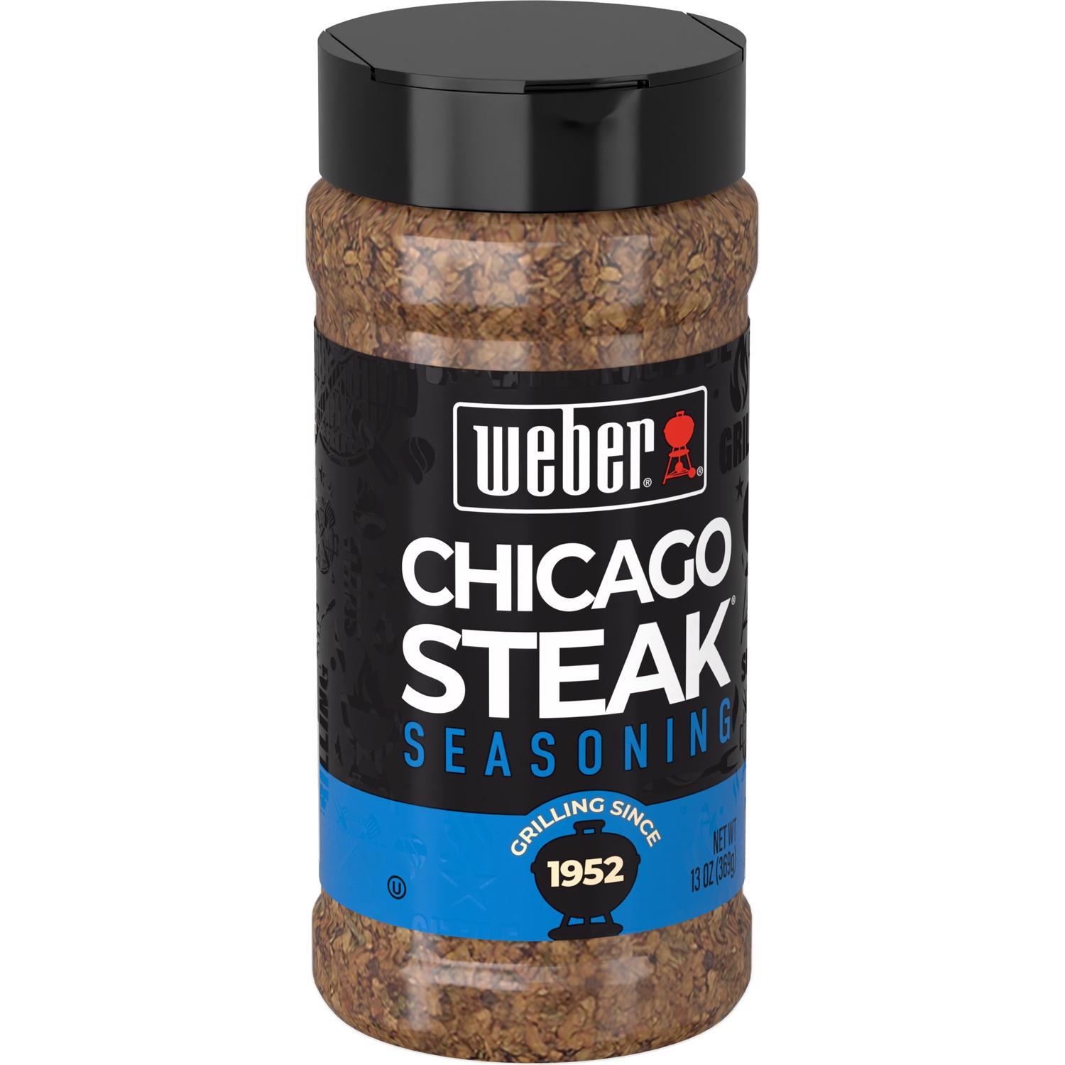 Weber Gluten Free Chicago Steak Seasoning 13 oz