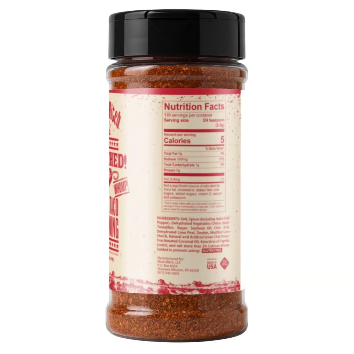 Meat Mitch Chili and Taco Seasoning 10.5 oz.