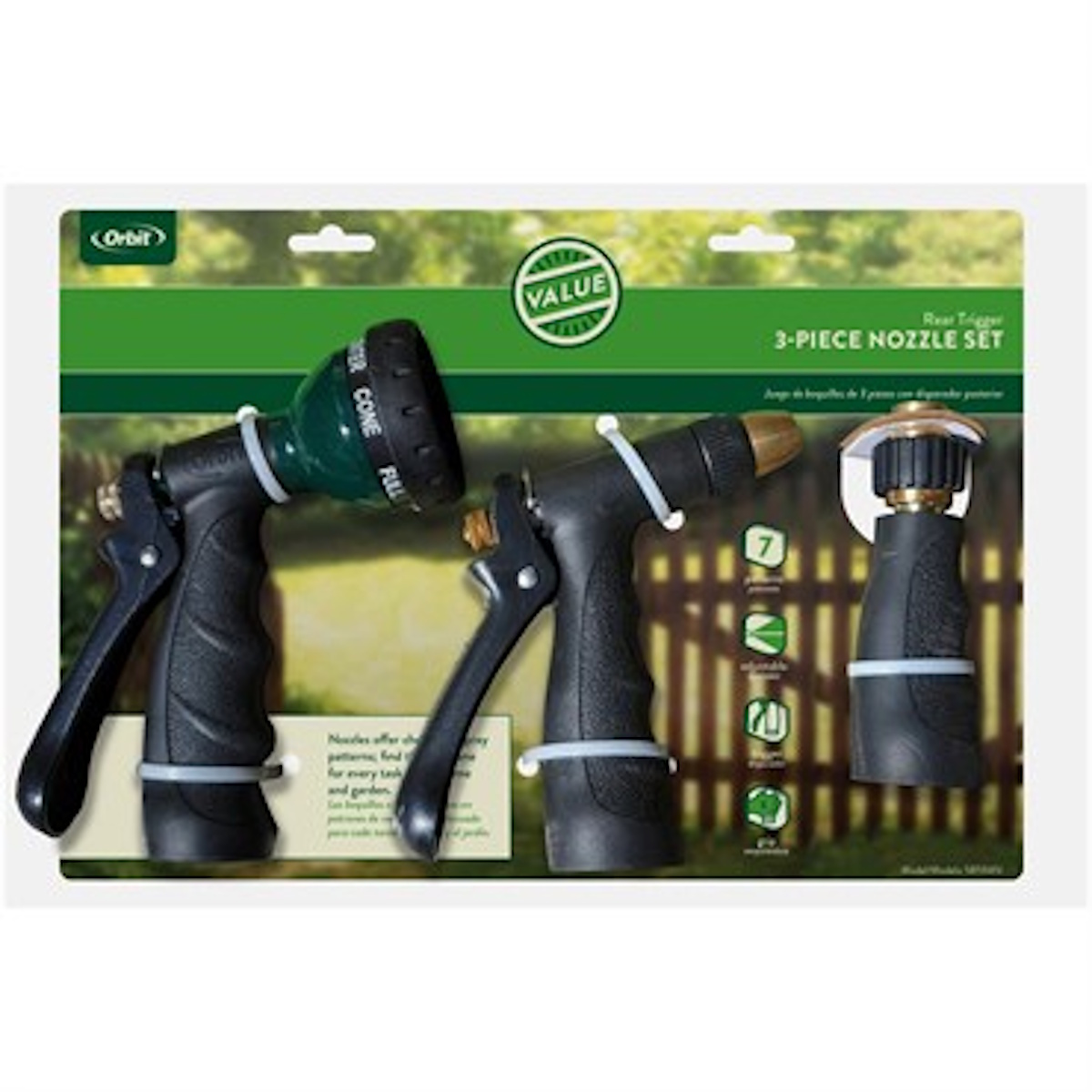 Nozzle Sprinkler 3PC Set
