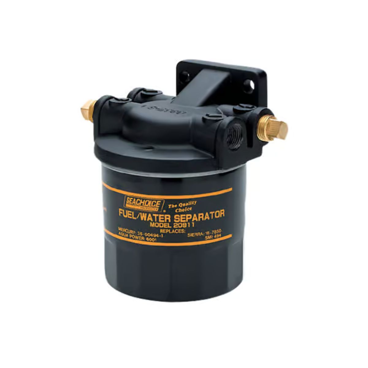 Seachoice Brass Universal Fuel/Water Separator Kit 1 Pack