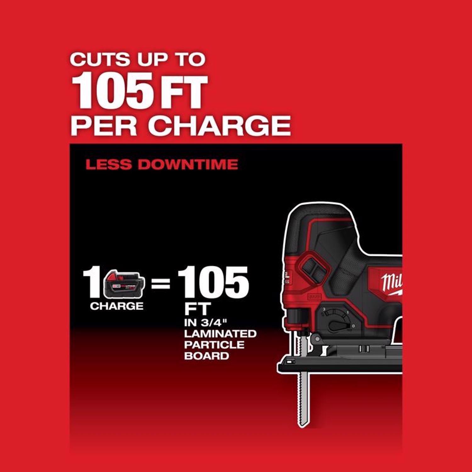 Milwaukee M18 FUEL Cordless Barrel Grip Jig Saw Tool Only