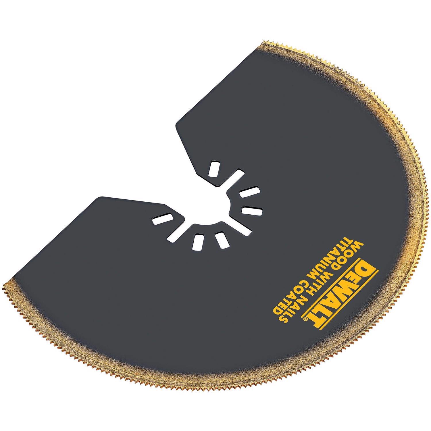 DeWalt Universal Fitment Bi-Metal Semi-Circle Oscillating Blade 1 Pack