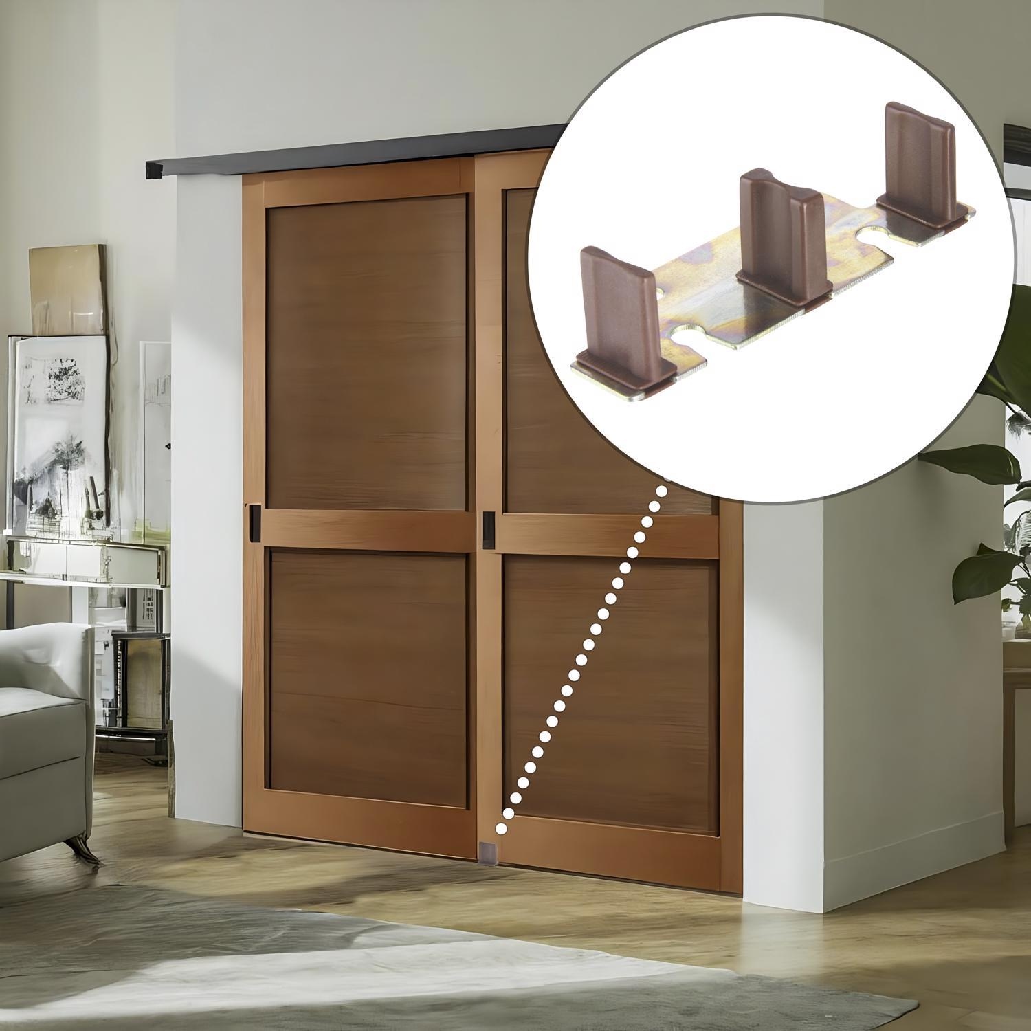 Ace 7/8 in. L Brown Steel Closet Door Guide 1 pc