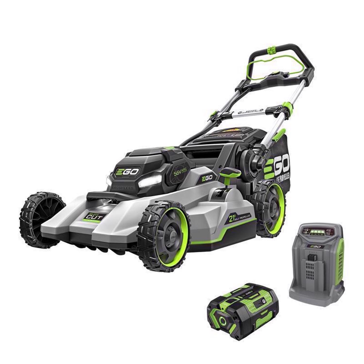 EGO Power+ LM2135SP 21 in. 56 V Battery Self-Propelled Lawn Mower Kit (Battery & Charger) W/ 7.5 AH BATTERY
