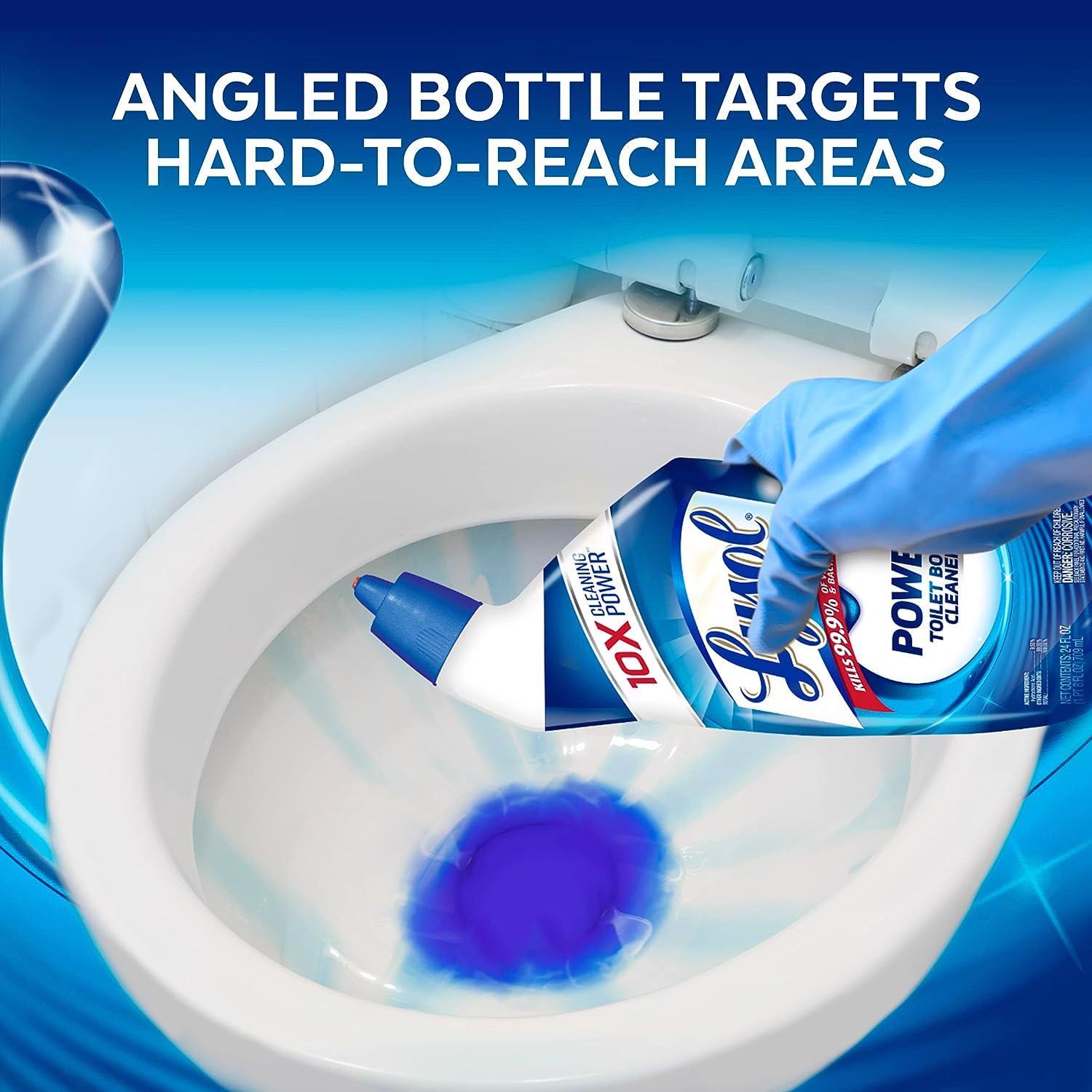 Lysol Complete Clean Power Fresh Scent Toilet Bowl Cleaner 24 oz Gel