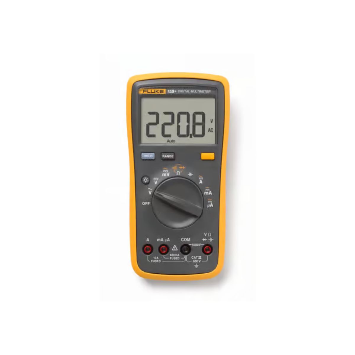 Fluke 15B+ 1000 V LCD Multimeter
