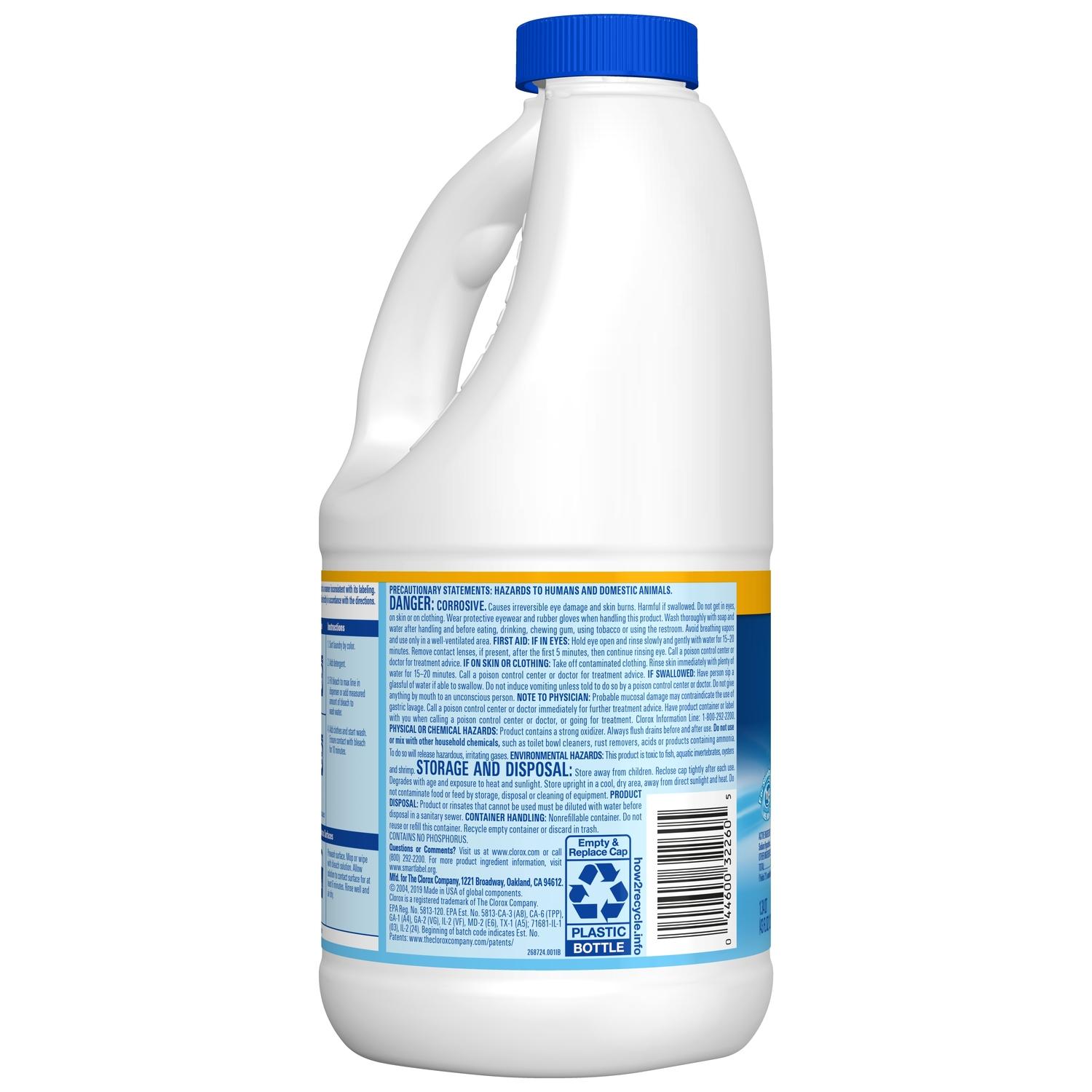Clorox Regular Scent Disinfecting Bleach 43 oz