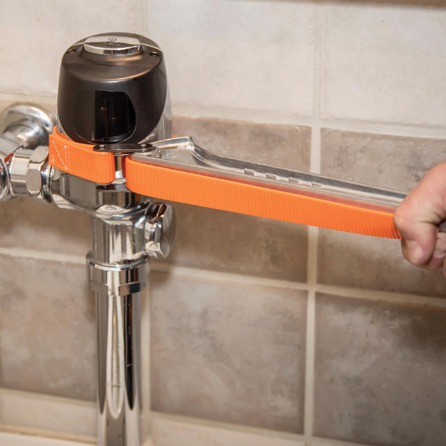 Klein Tools Grip-It Adjustable Strap Wrench 12 in. L 1 pc