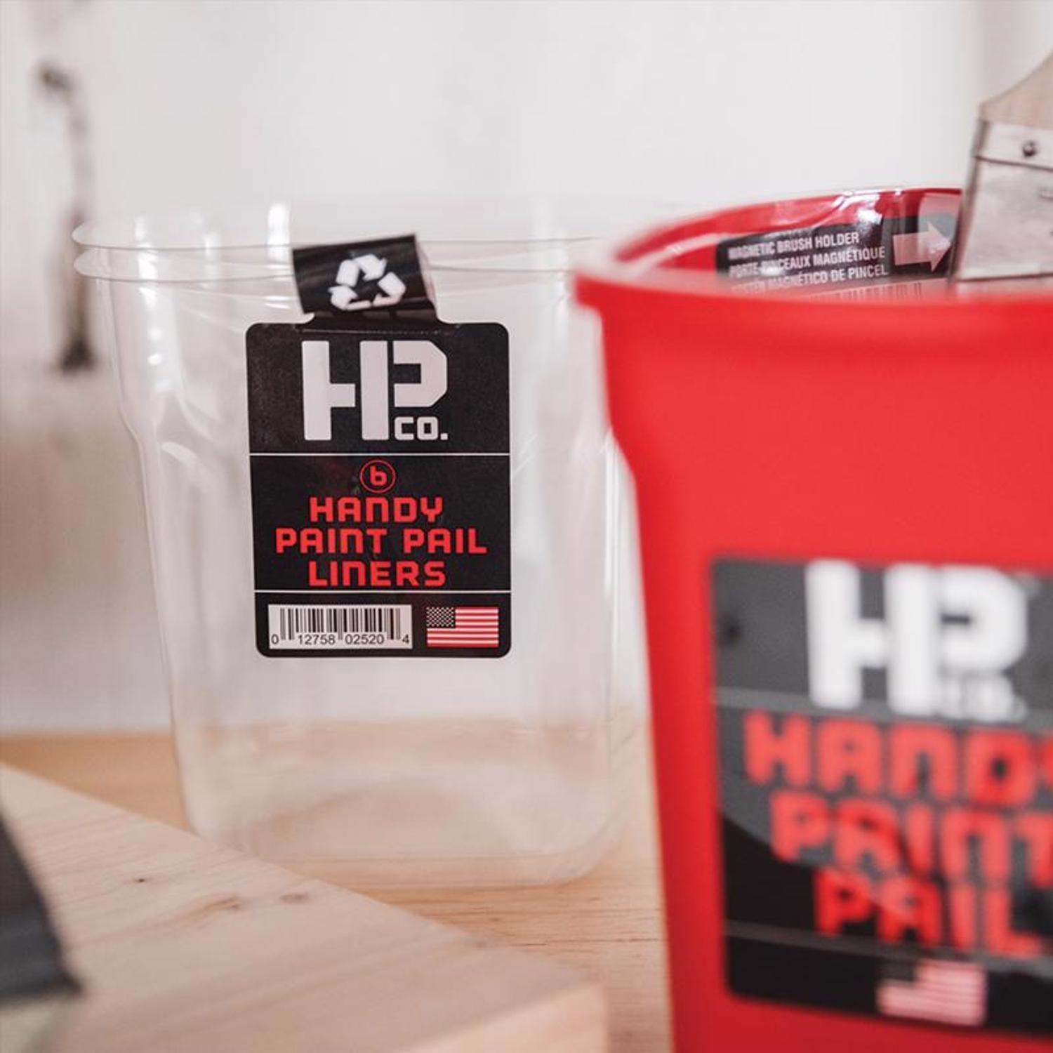 Handy Handy Paint Pail Clear 1 qt Plastic Liner