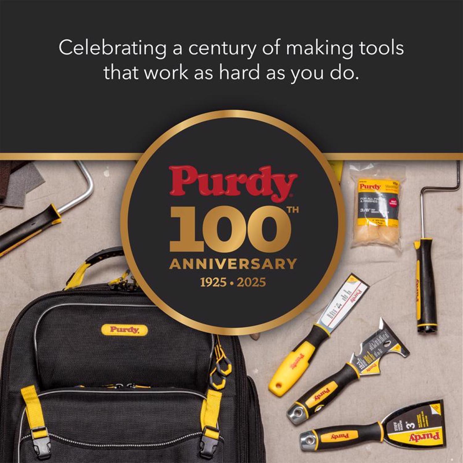 Purdy POWER LOCK Telescoping 2-4 ft. L X 1 in. D Fiberglass Extension Pole