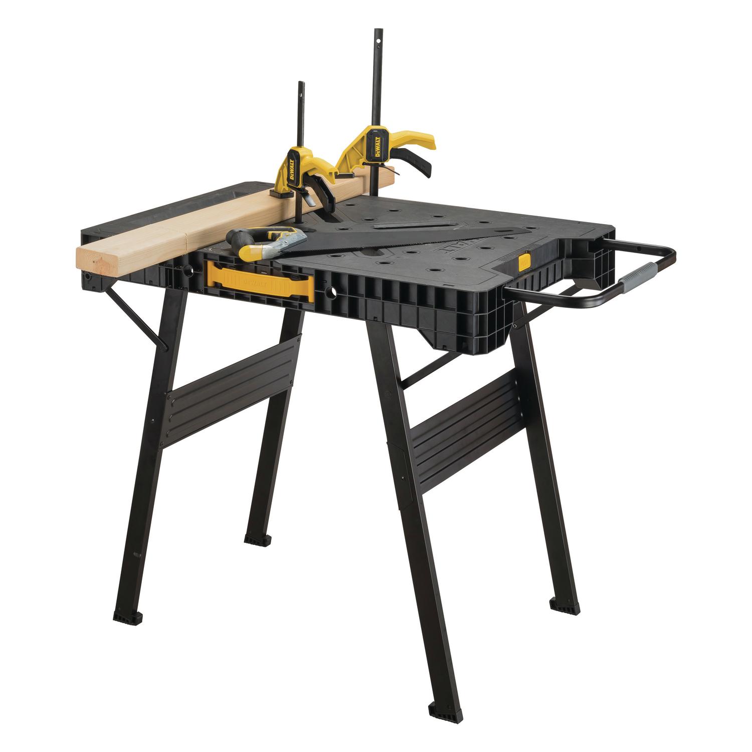 DeWalt 33 in. L X 23 in. W X 31 in. H Folding Workbench 1000 lb. cap.