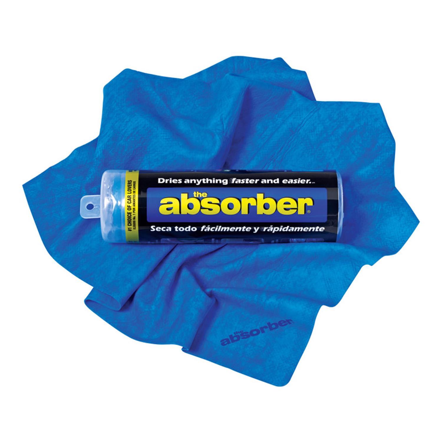 The Absorber 27 in. L X 17 in. W Synthetic Chamois 1 pk