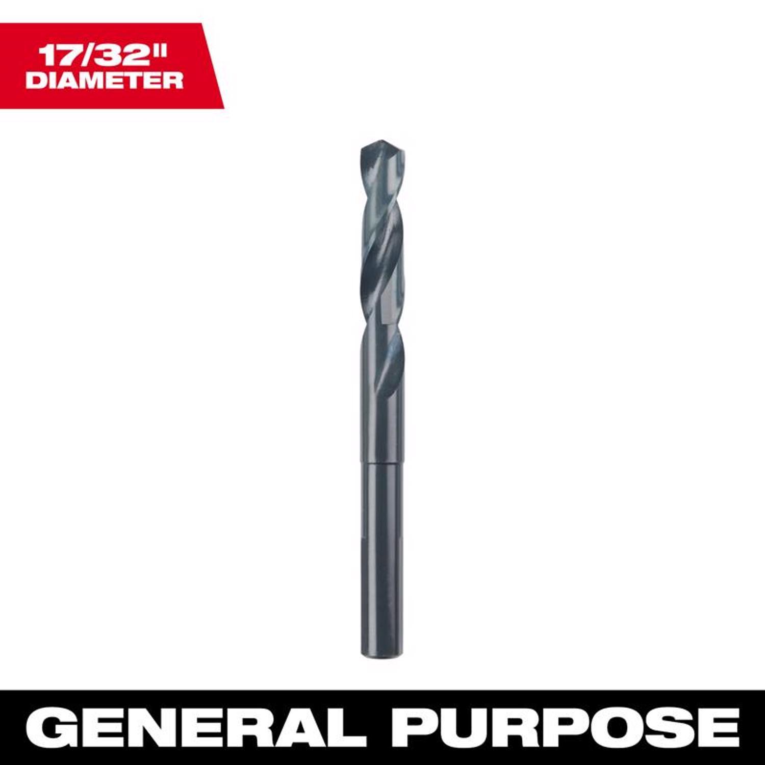 Milwaukee 17/32 in. X 6 in. L Thunderbolt Drill Bit 3-Flat Shank 1 pc