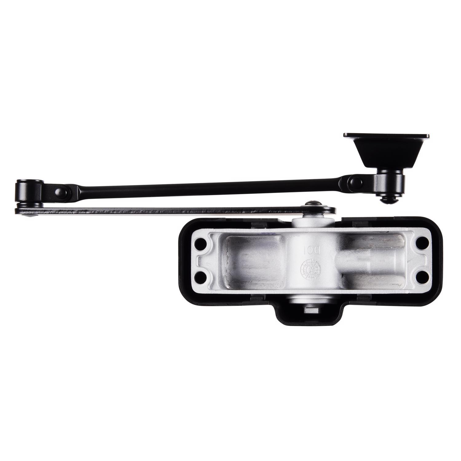 Brinks Residential Matte Black Steel Hydraulic Door Closer