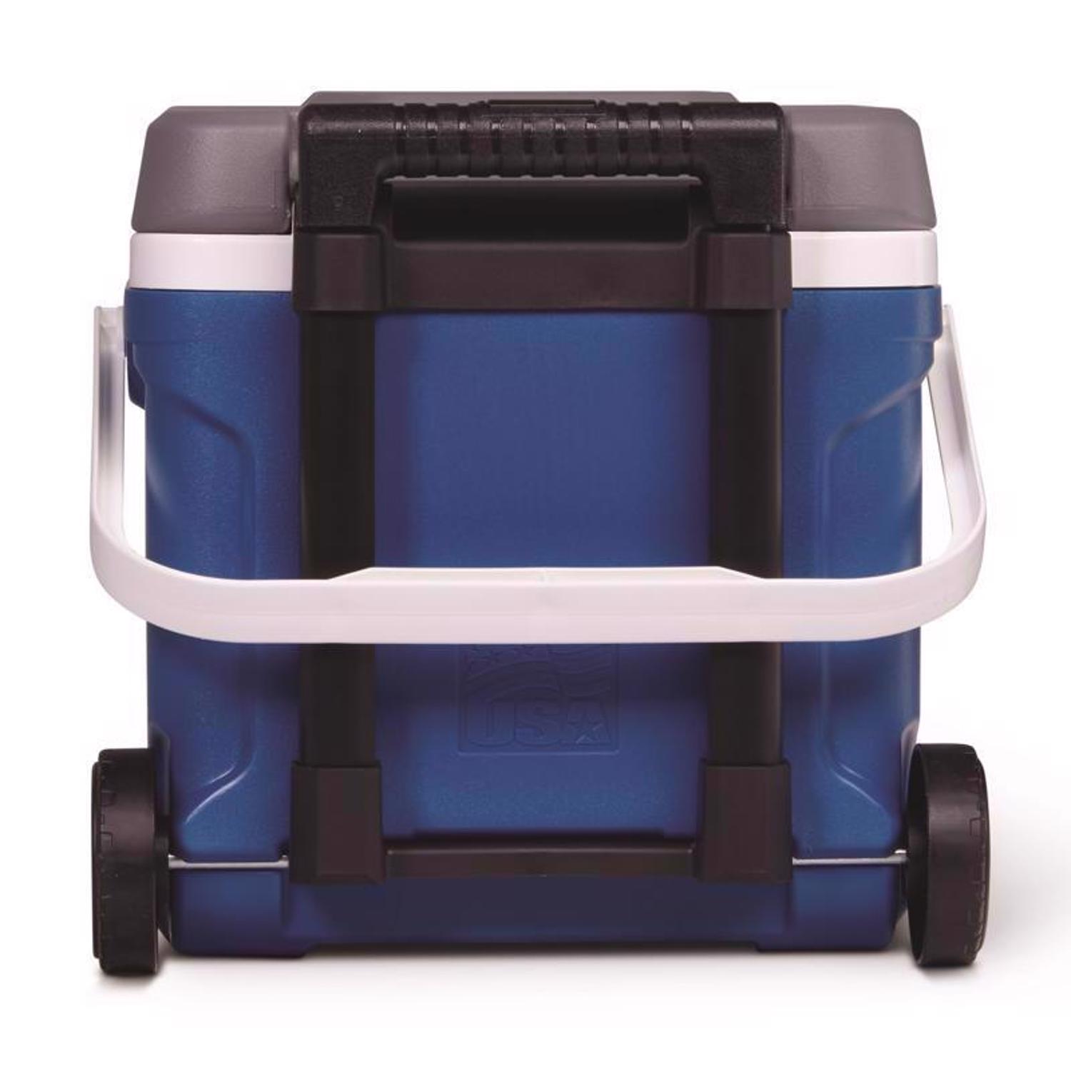 Igloo Blue/Gray 16 qt Roller Cooler