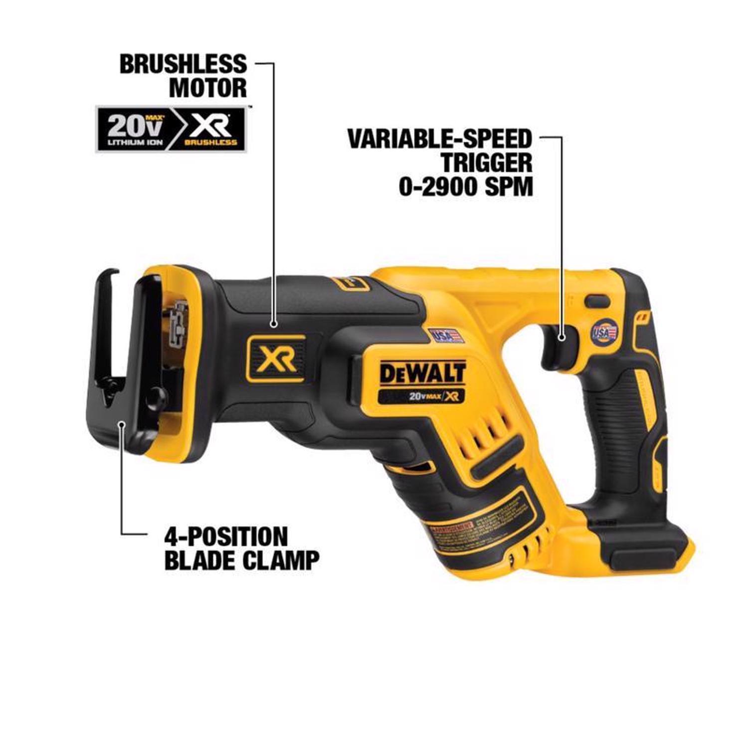 DeWalt 20V MAX Cordless Brushless 5 Tool Combo Kit