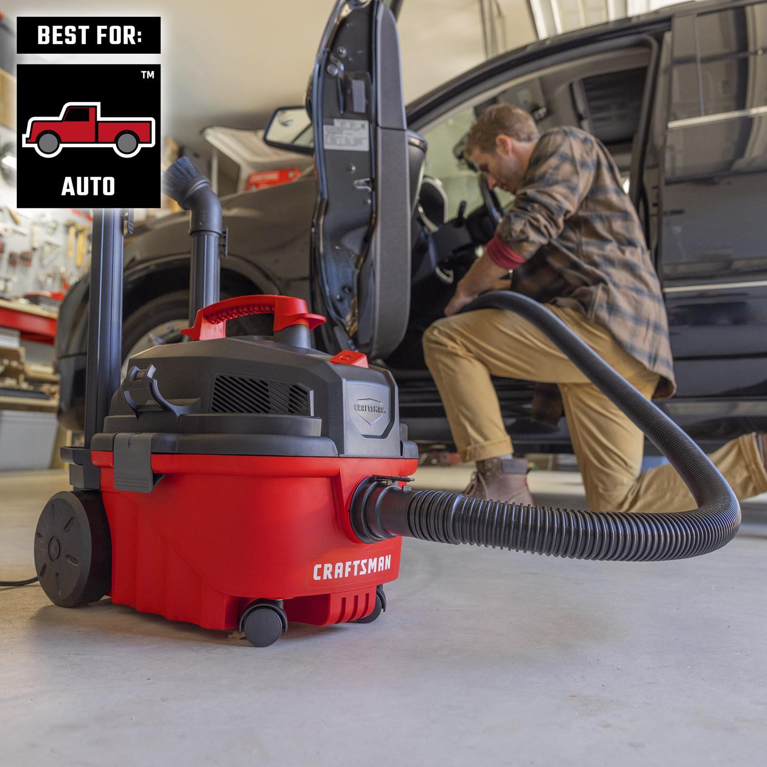 Craftsman 9 in. L X 5.5 in. W X 1-7/8 in. D LED Car Nozzle 1 pc