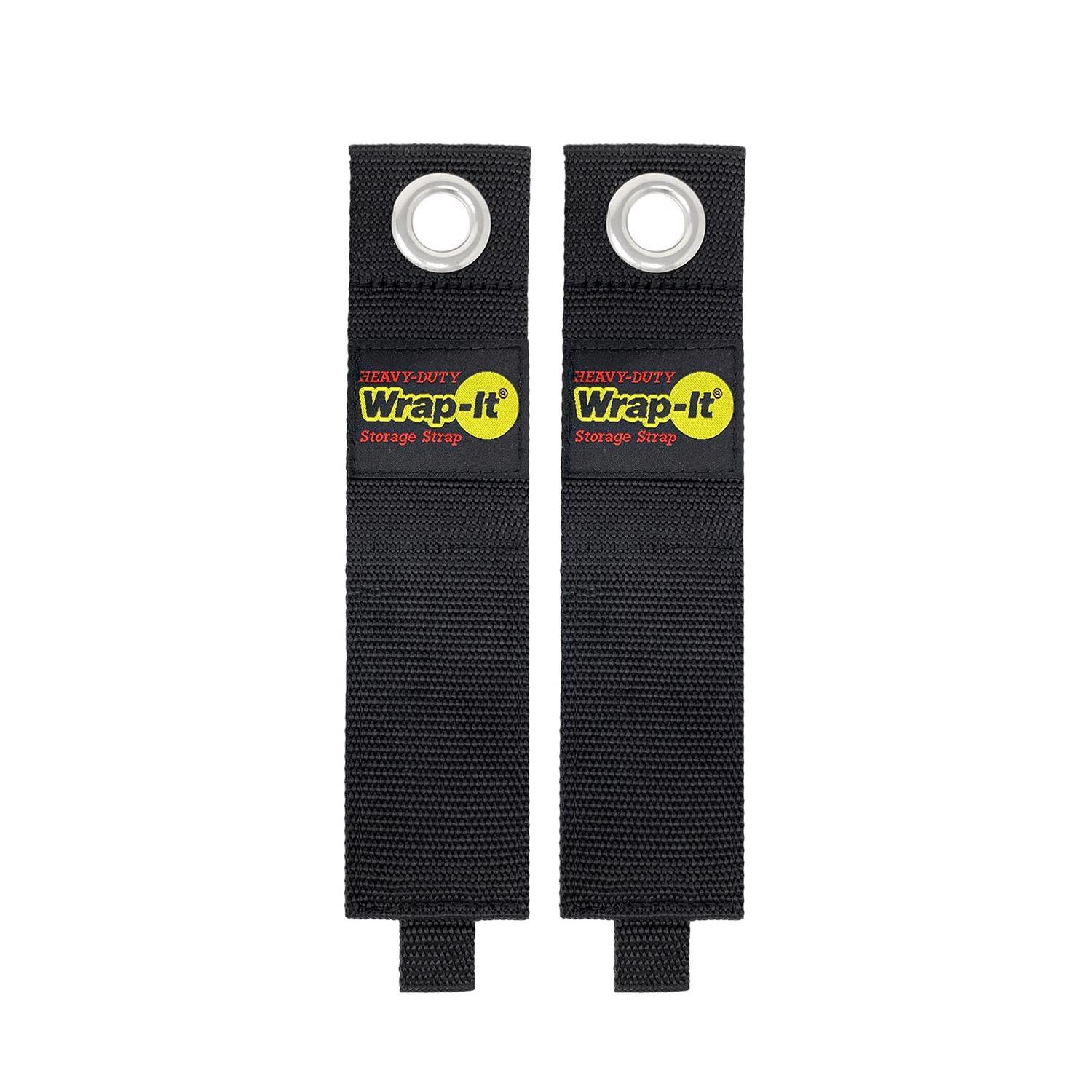 Wrap-It Heavy-Duty 2 in. W X 17 in. L Black Storage Straps 50 lb 2 pk