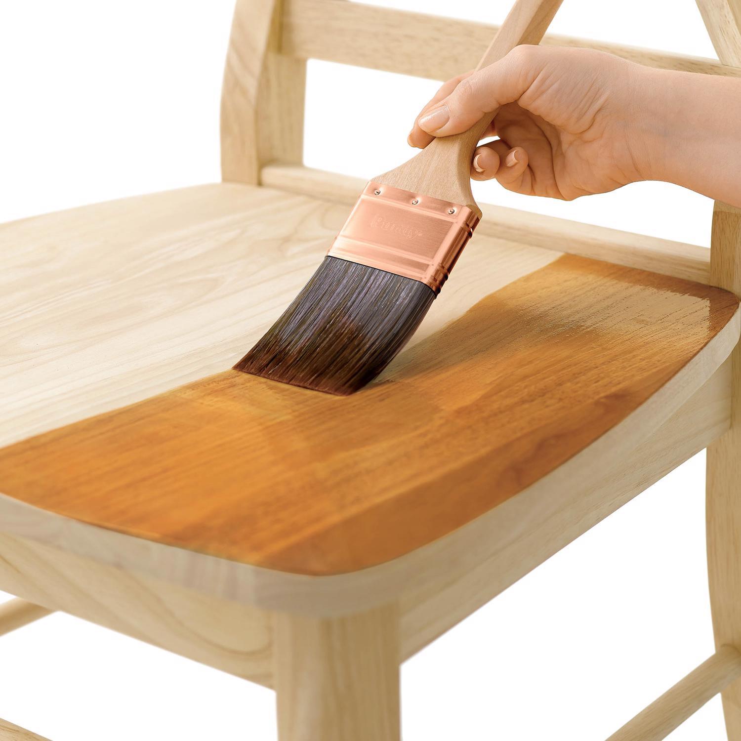 Minwax PolyShades Semi-Transparent Gloss Pecan Oil-Based Stain/Polyurethane Finish 1 qt