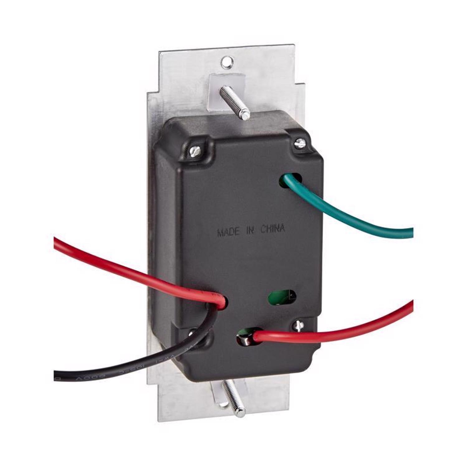 Leviton Decora SureSlide White 600 W Preset Slide Dimmer Switch 1 pk