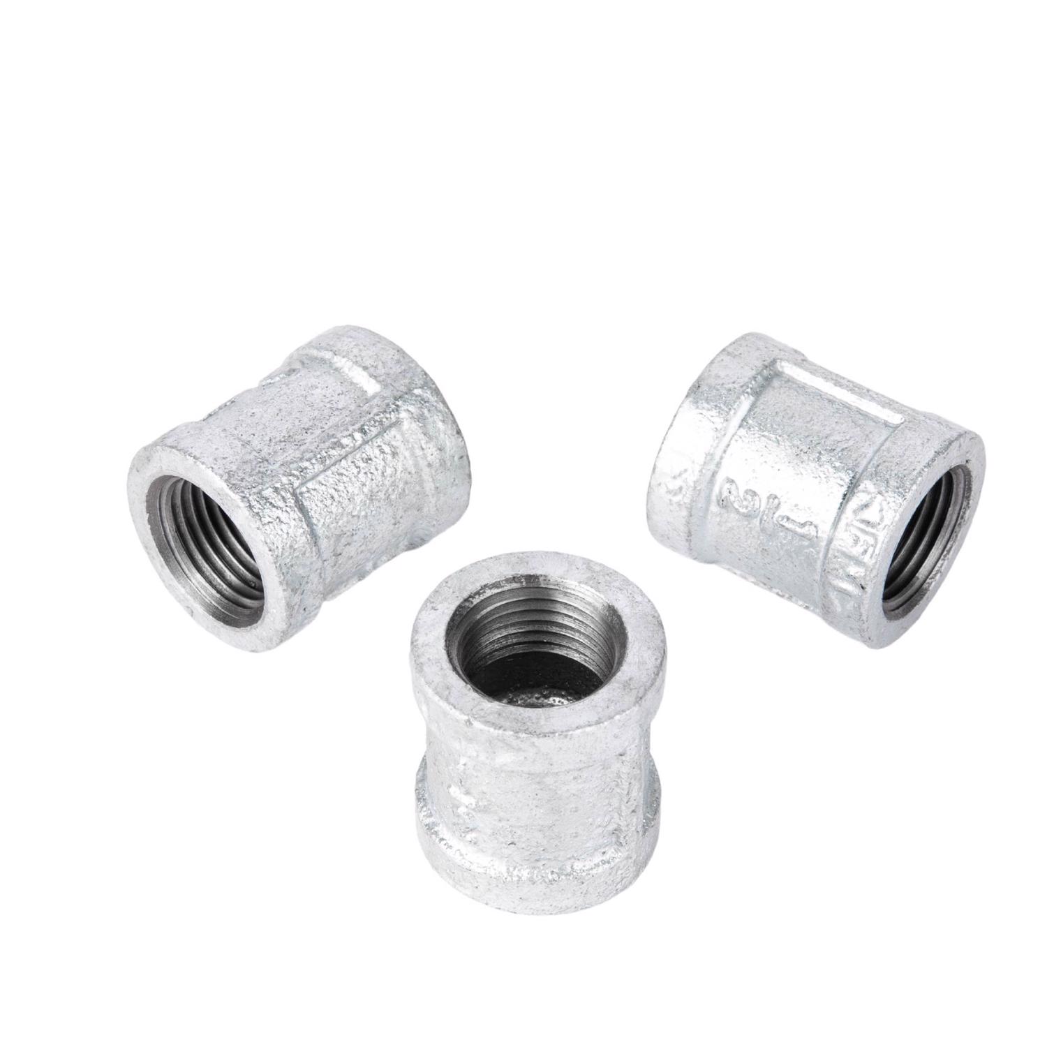 STZ Industries 2 in. FIP each X 2 in. D FIP Galvanized Malleable Iron Coupling