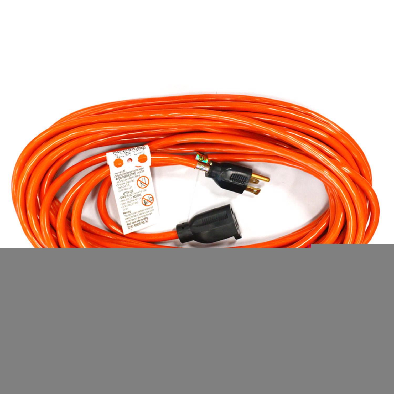 Ace Indoor or Outdoor 50 ft. L Orange Extension Cord 16/3 SJTW