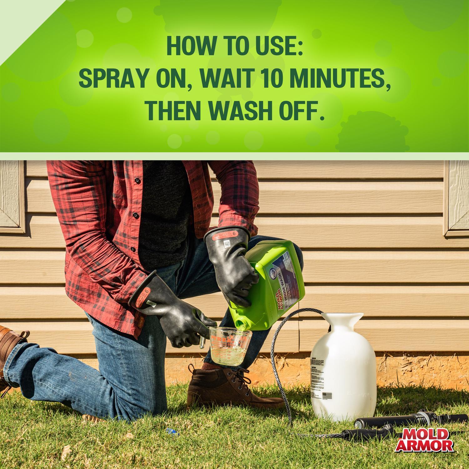 Mold Armor E-Z House Wash 1 gal Liquid