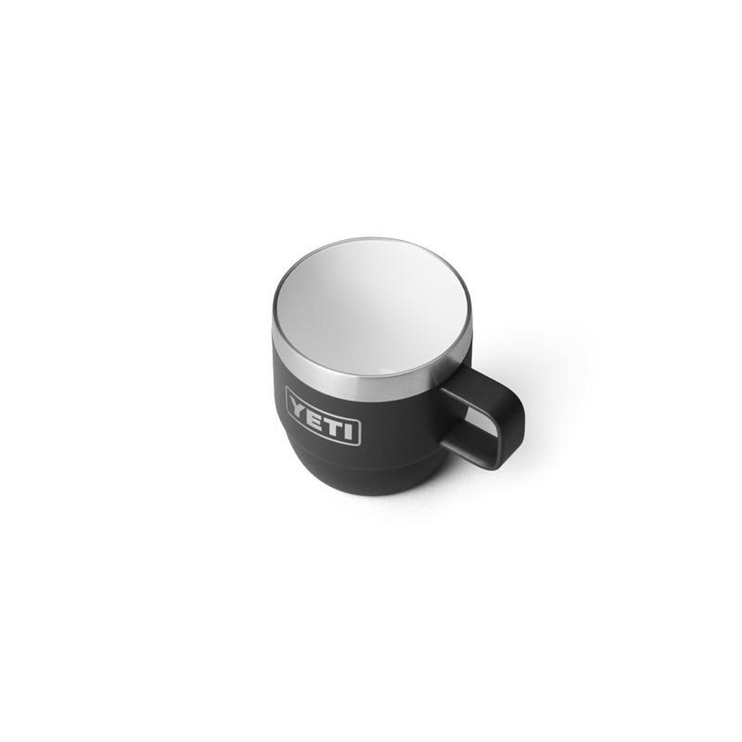 YETI Rambler 6 oz Black BPA Free Espresso Insulated Mug
