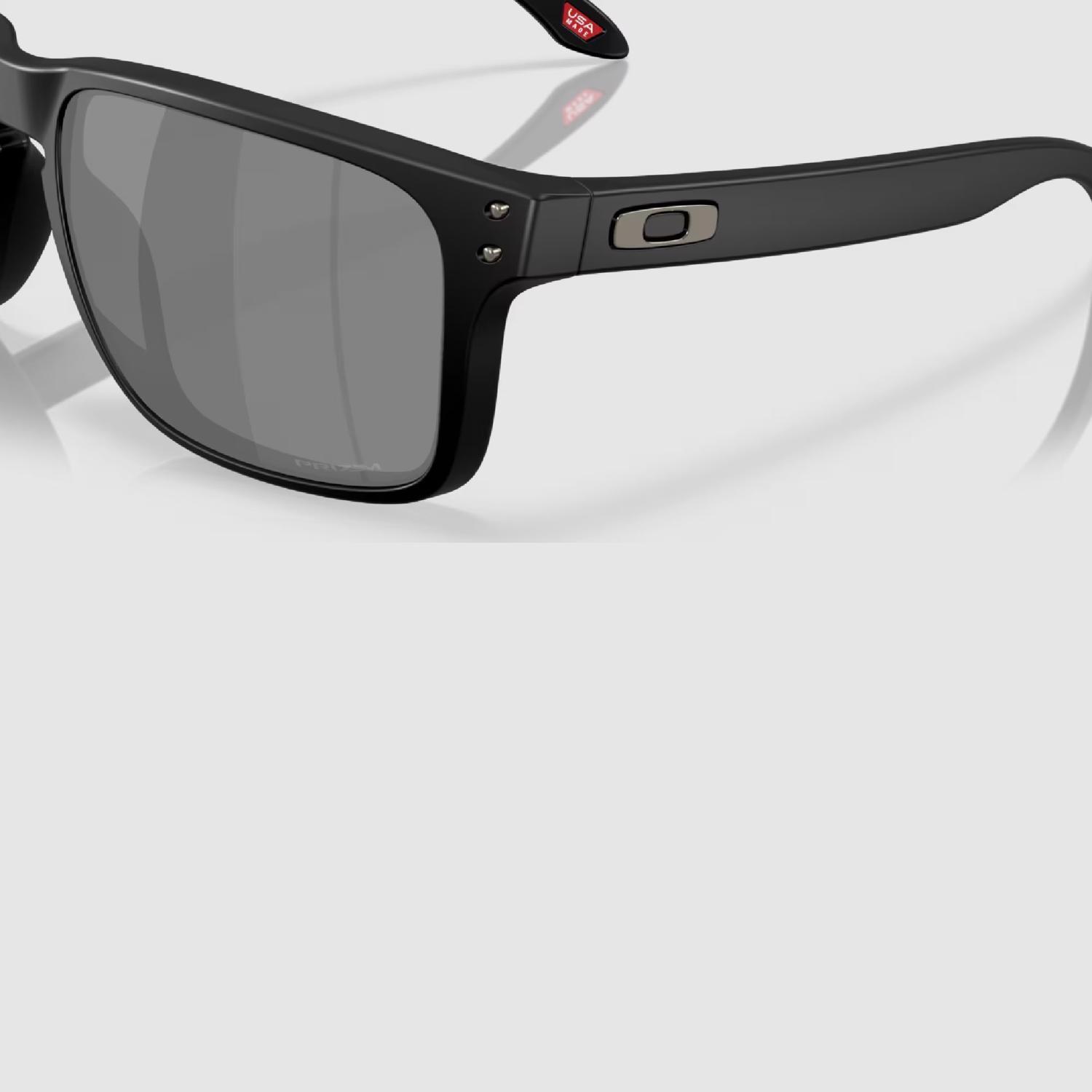 Oakley Holbrook XXL Sunglasses Men's Matte Black Frame Prizm Black Lens Polarized