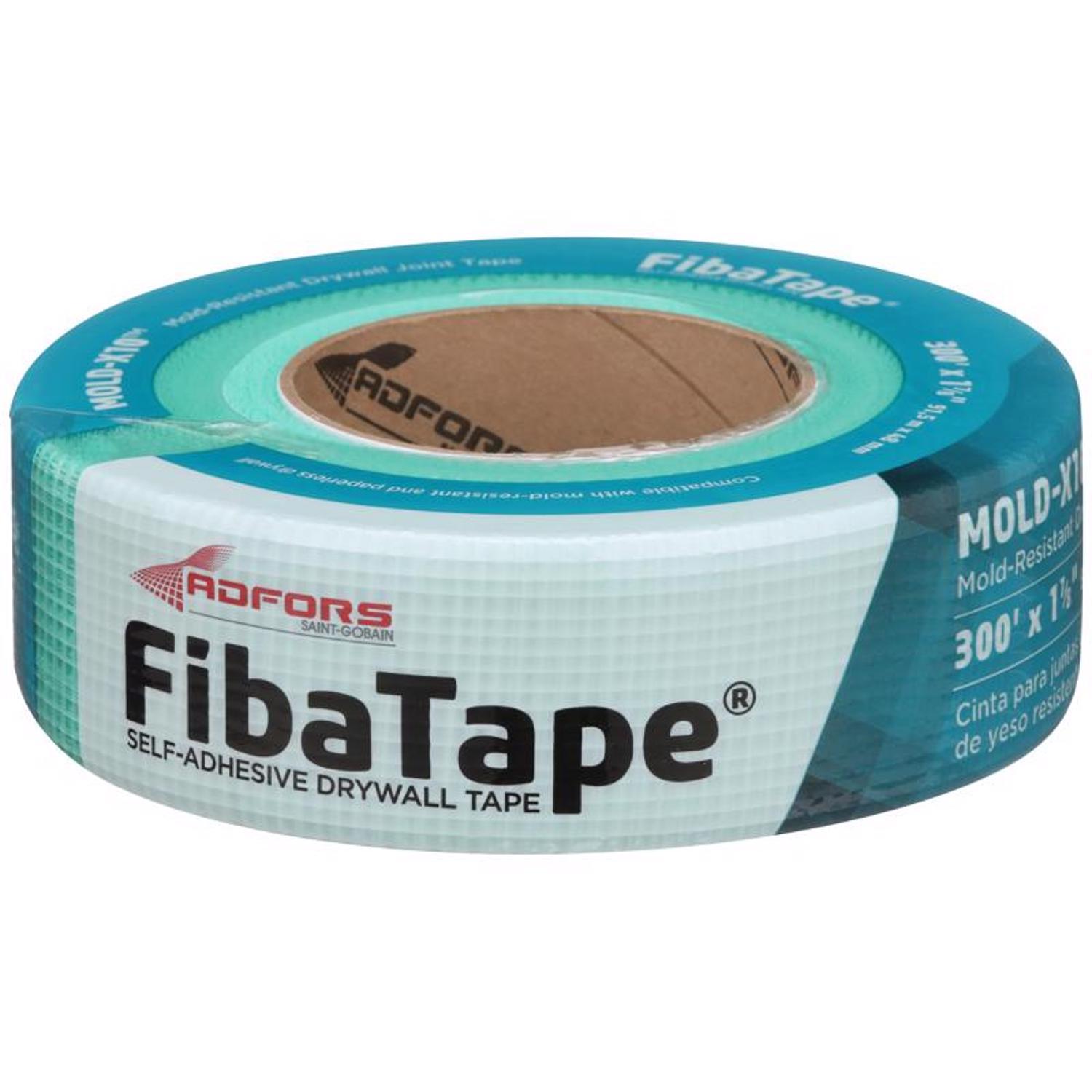ADFORS FibaTape Mold-X10 300 ft. L X 1-7/8 in. W Fiberglass Mesh Green Self Adhesive Drywall Joint T