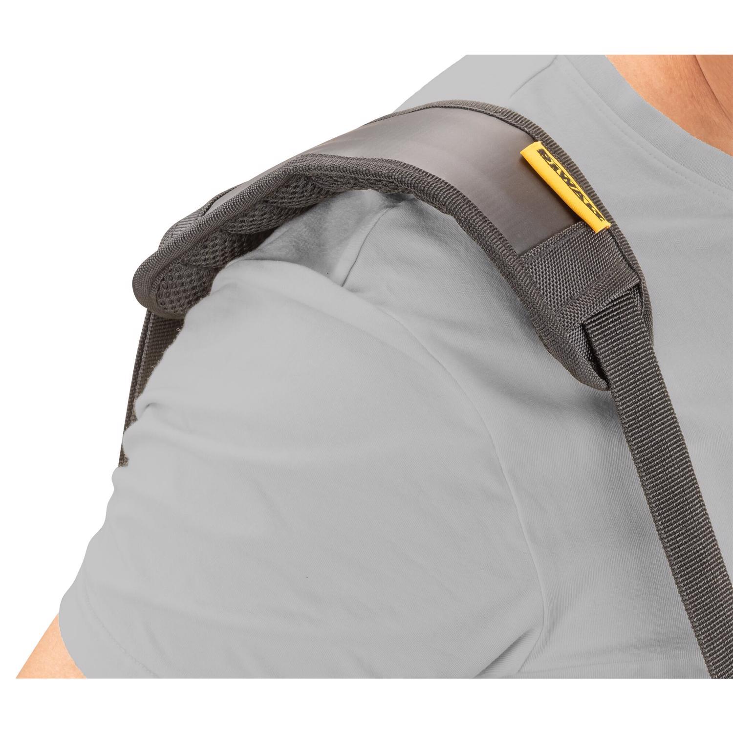 DEWALT Ballistic Nylon Electrician Tote Tote Bag 34 pocket Black/Yellow 1 pc