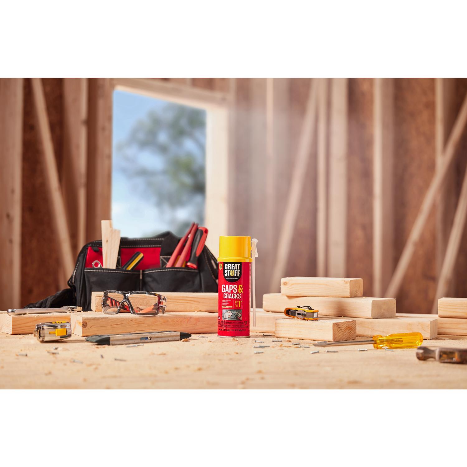 Great Stuff Gaps & Cracks Ivory Polyurethane Insulating Foam Sealant 20 oz