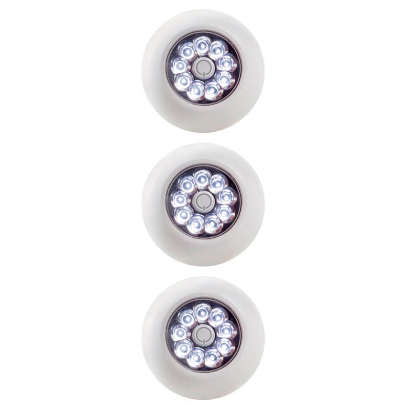 Fulcrum Light It! Switch Battery Powered LED White Stair Light