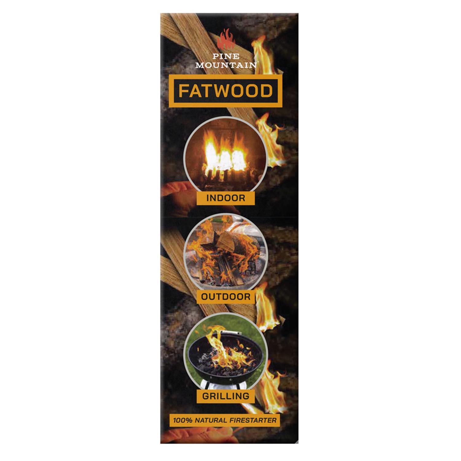 Pine Mountain Starter Stikk Fatwood Fire Starter 30 min 1.5 lb