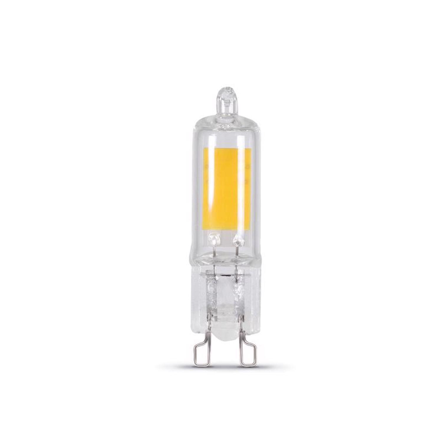 Feit T4 G9 LED Bulb Bright White 35 Watt Equivalence 1 pk
