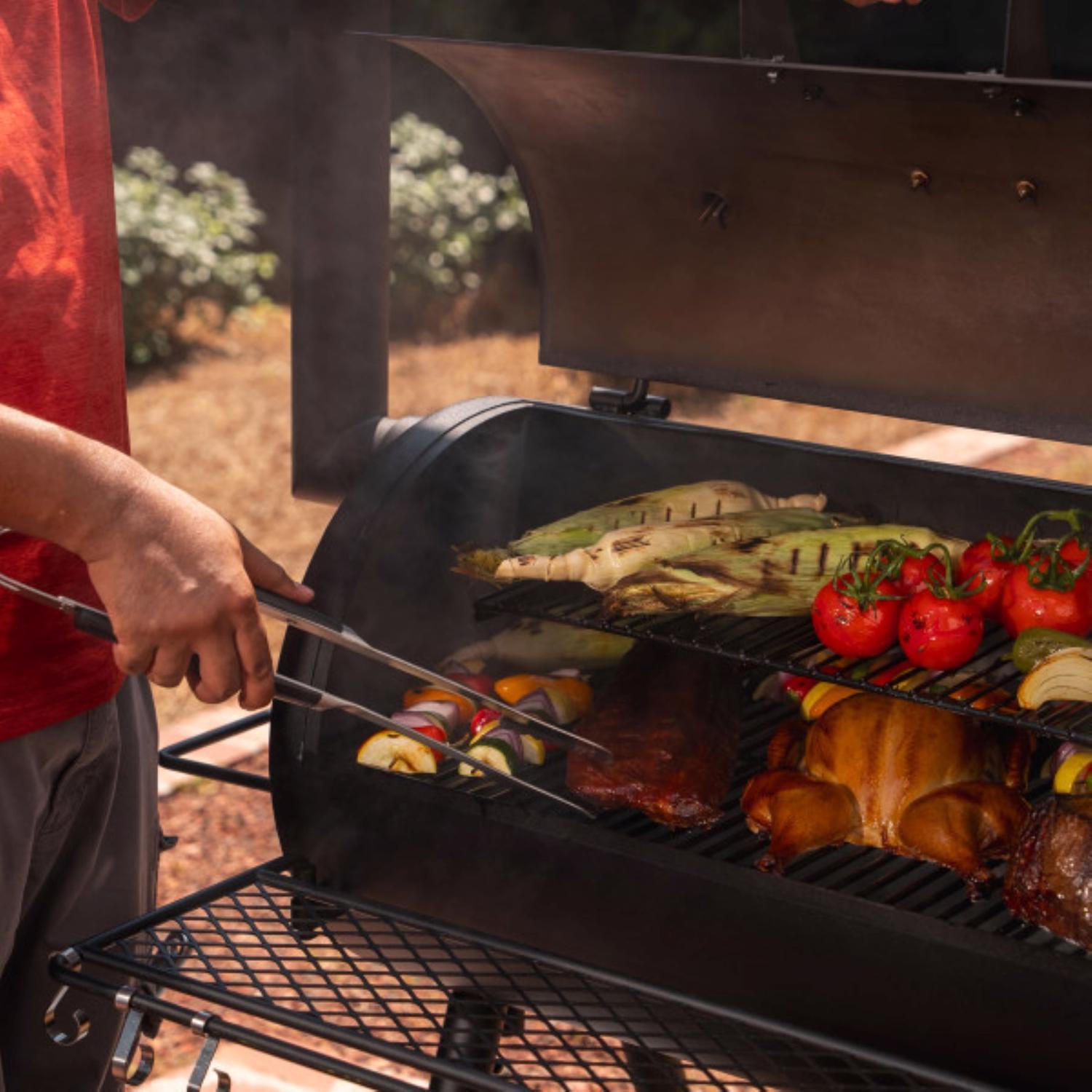 Oklahoma Joe's Charcoal Offset Smoker Black