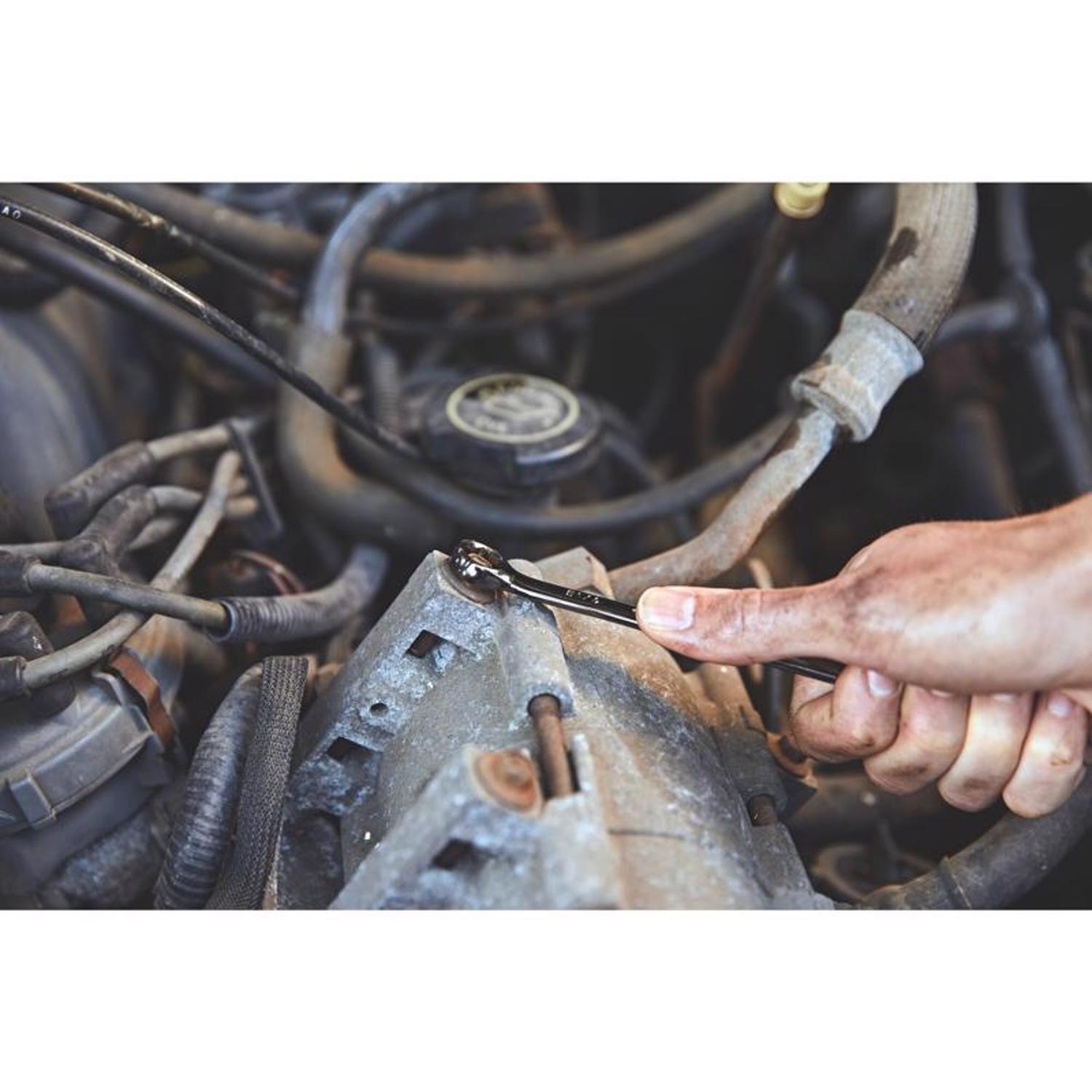 Craftsman OVERDRIVE 6 Point SAE Wrench Set 11 pc Stine Home + Yard